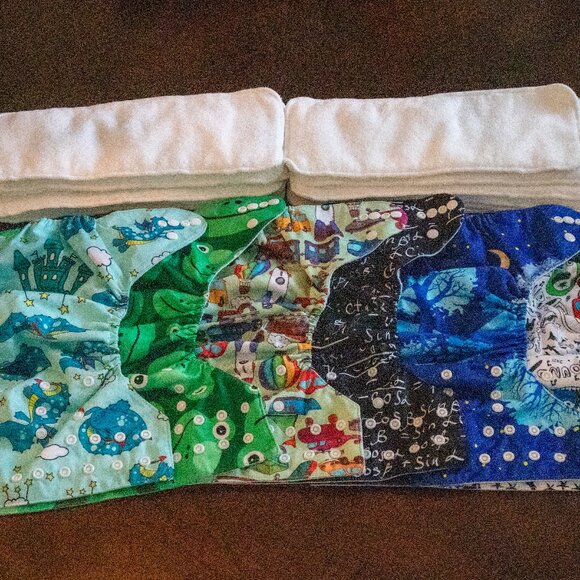 Alva baby diapers (set of 6) - Picture 1 of 3